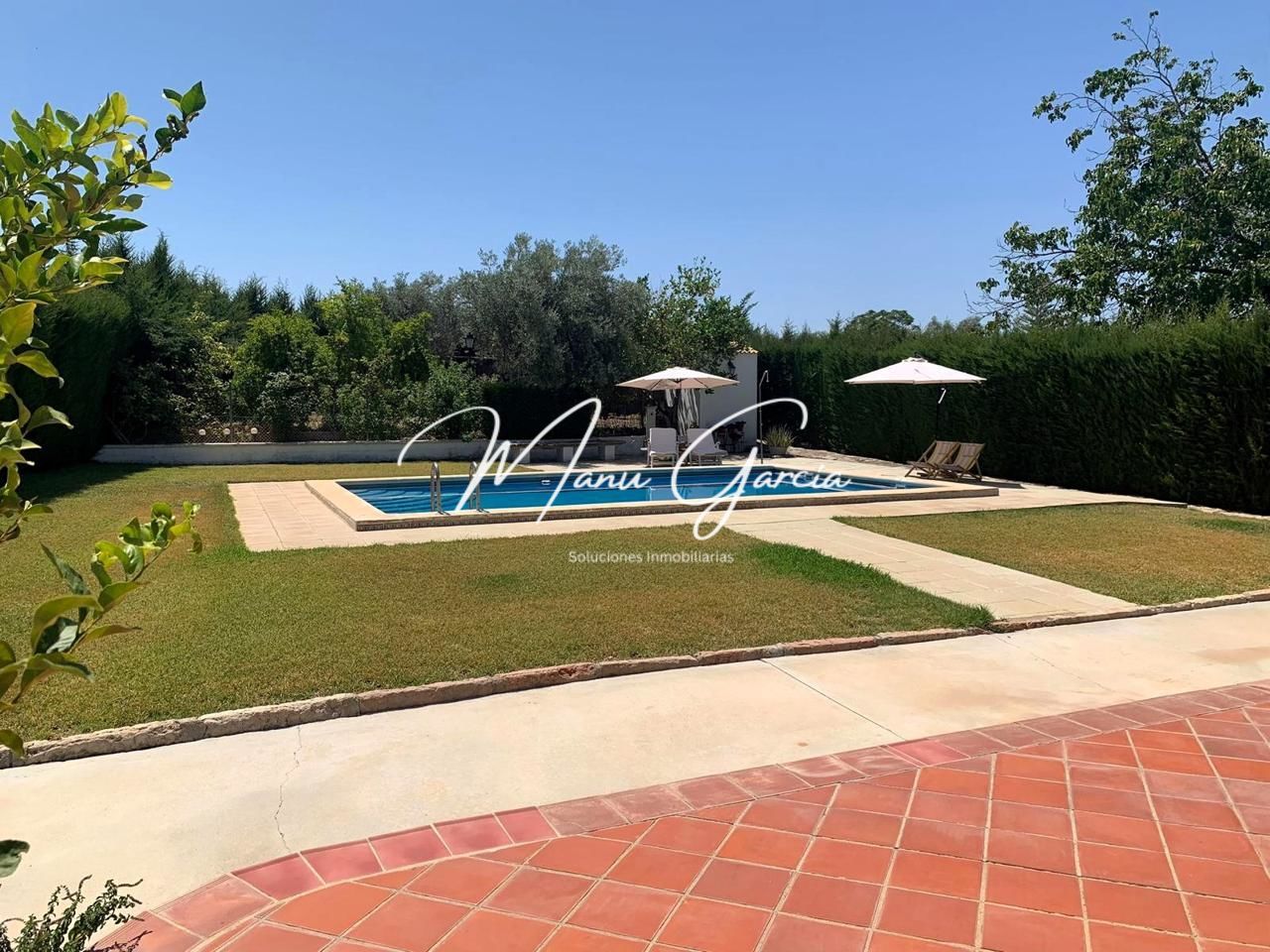 Garden of House or chalet for sale in Lucena
