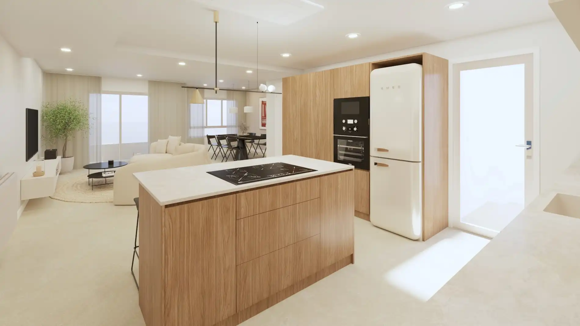 Cocina de Piso en venta en Valencia con Aire acondicionado, Calefacción y Terraza