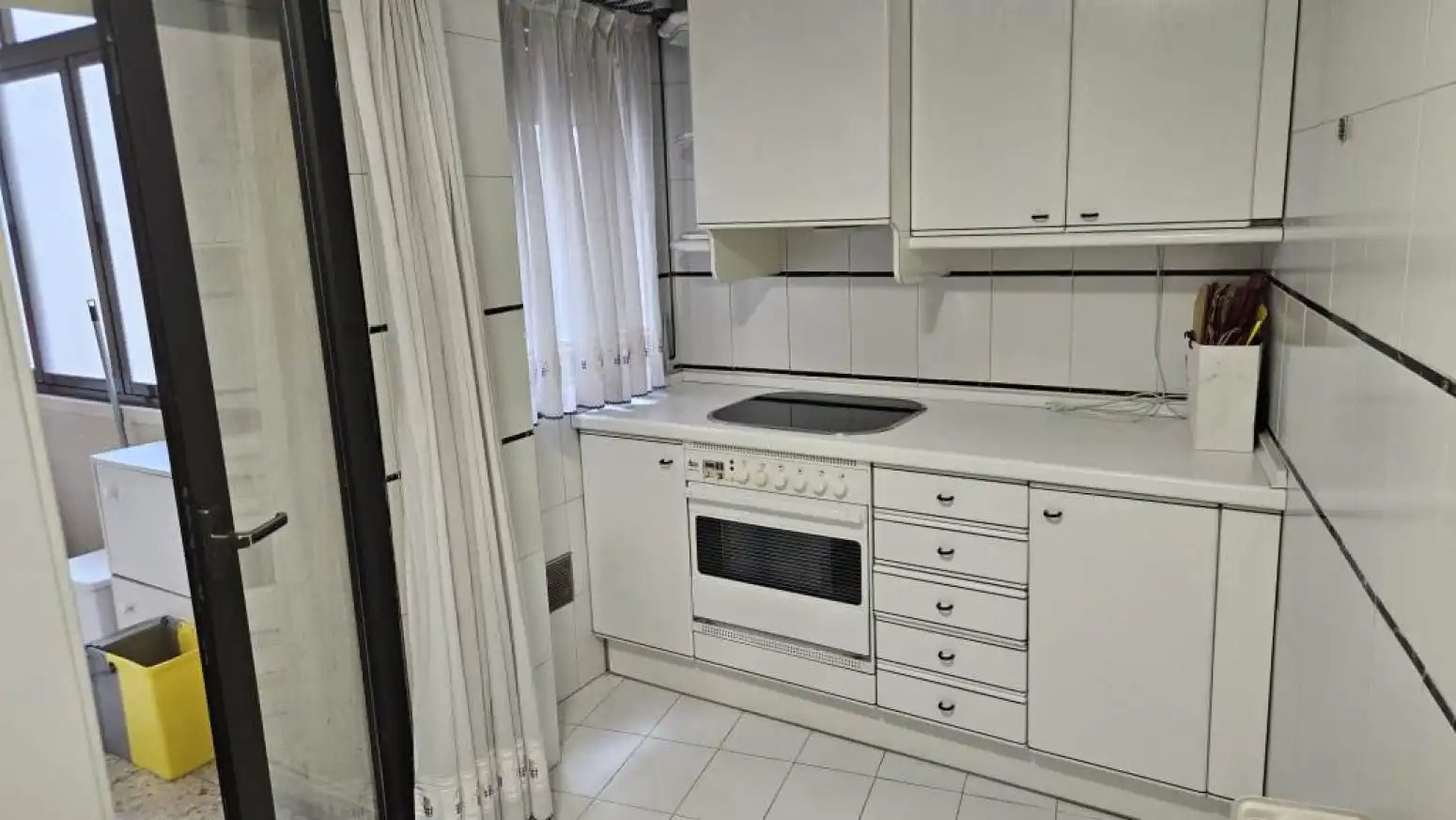 Kitchen of Flat for rent in Salamanca  with Heating, Parquet flooring and Terrace