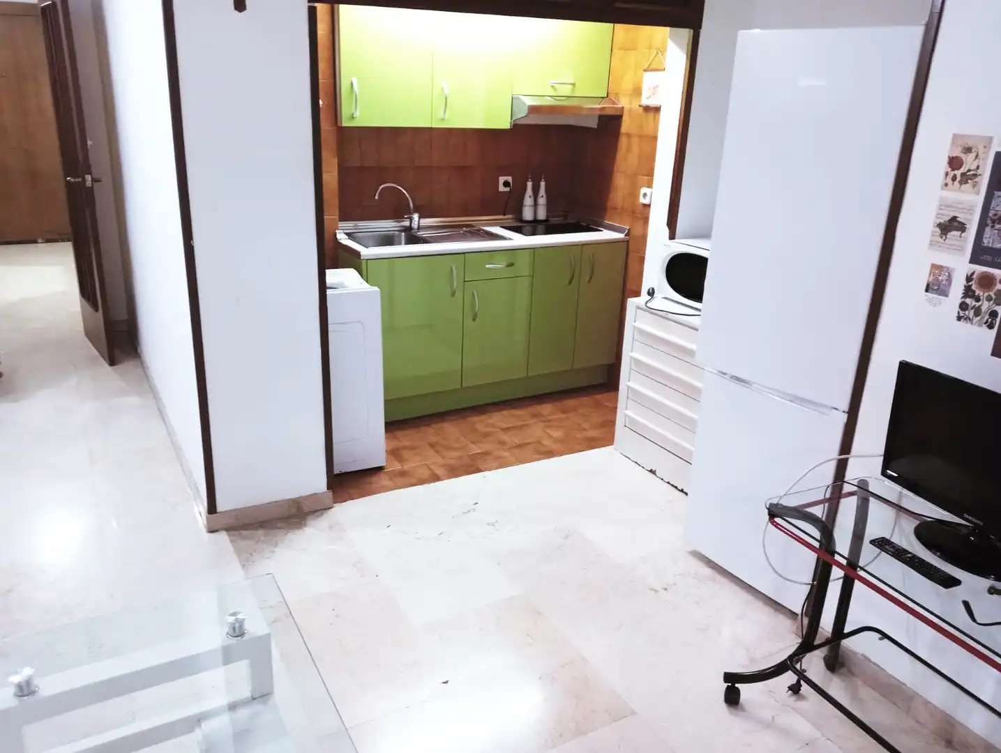 Cocina de Apartamento en venta en Granada con Aire acondicionado, Calefacción y Amueblado