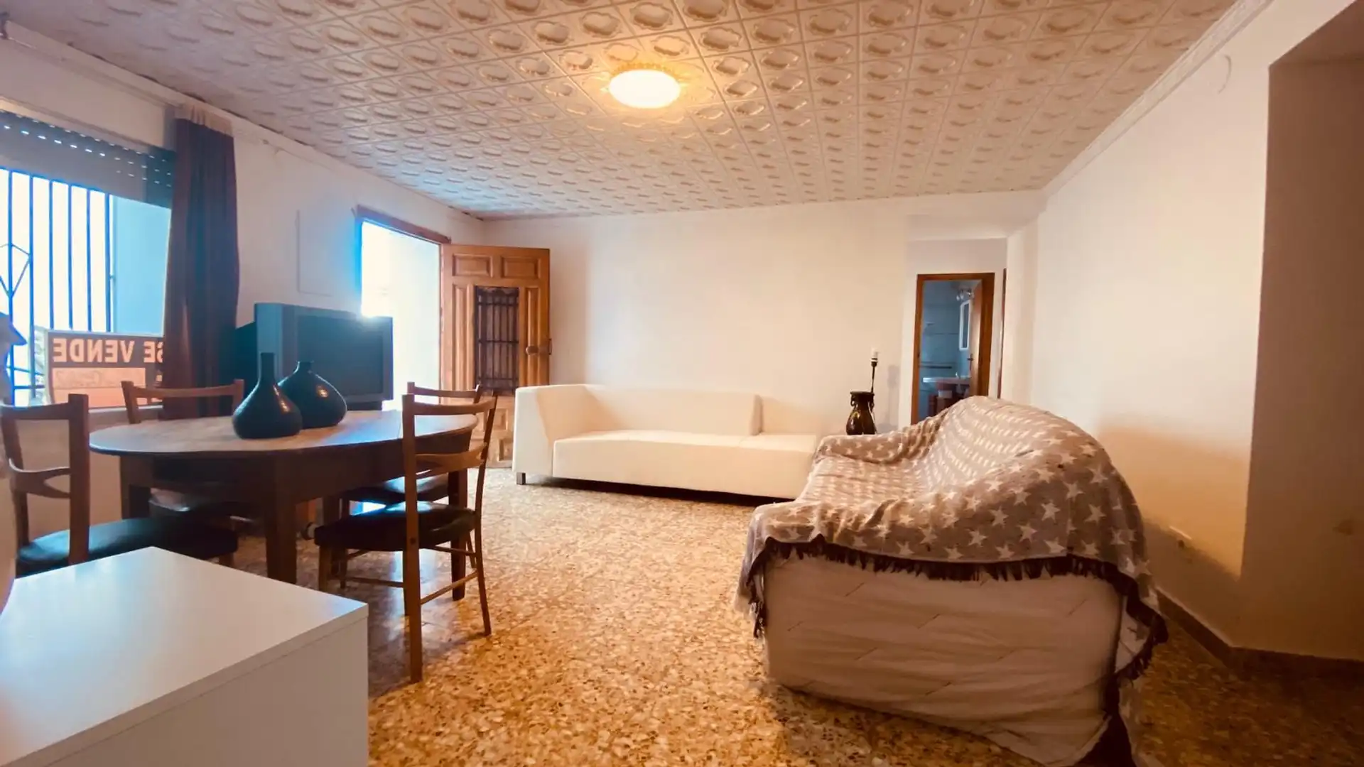 Sala de estar de Planta baja en venta en Zorita del Maestrazgo con Trastero, Amueblado y Lavadora