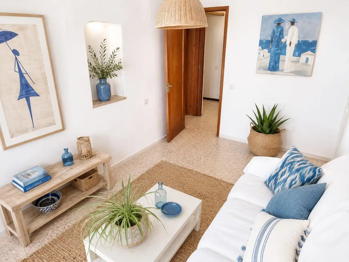 Sala de estar de Piso en venta en Las Palmas de Gran Canaria con Balcón y Internet