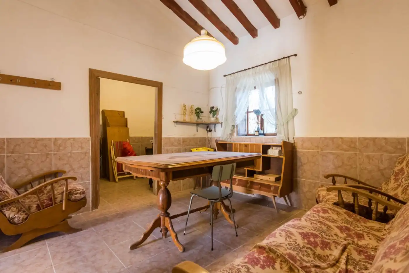 Comedor de Finca rústica en venta en Alhama de Murcia