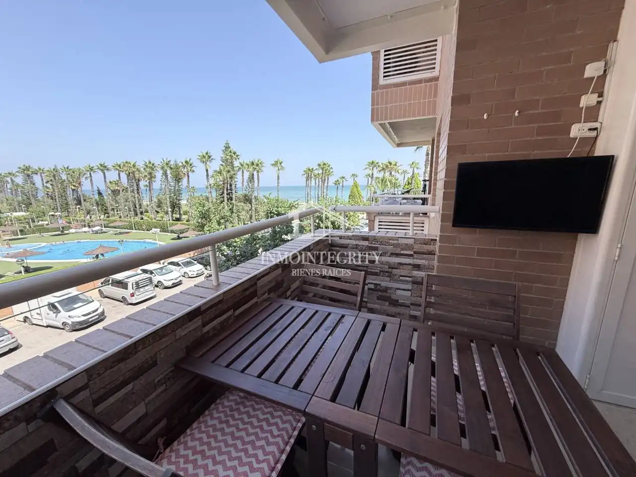 Terrassa de Apartament en venda en Oropesa del Mar / Orpesa amb Aire condicionat, Terrassa i Moblat