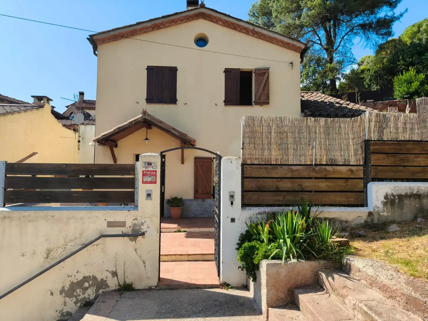 Vista exterior de Casa o chalet en venta en Aiguafreda, Barcelona