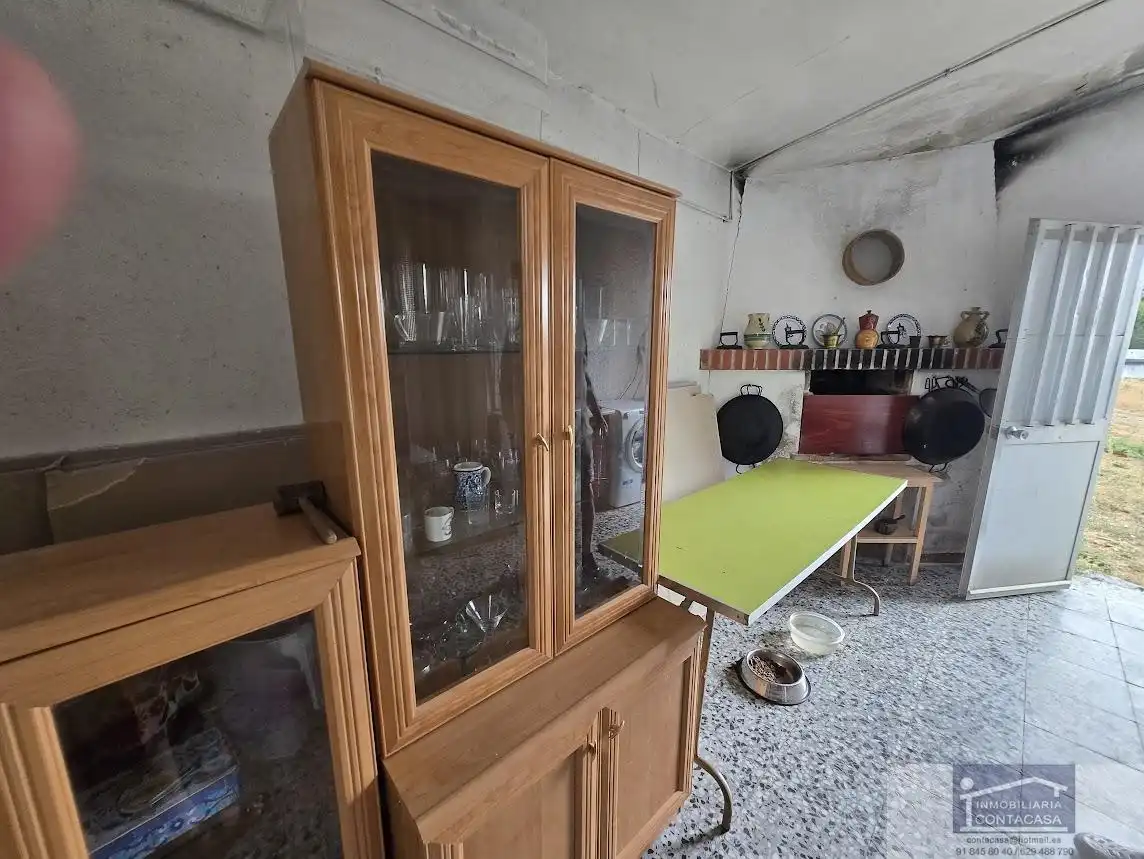 Cocina de Finca rústica en venta en Bustarviejo con Calefacción y Terraza
