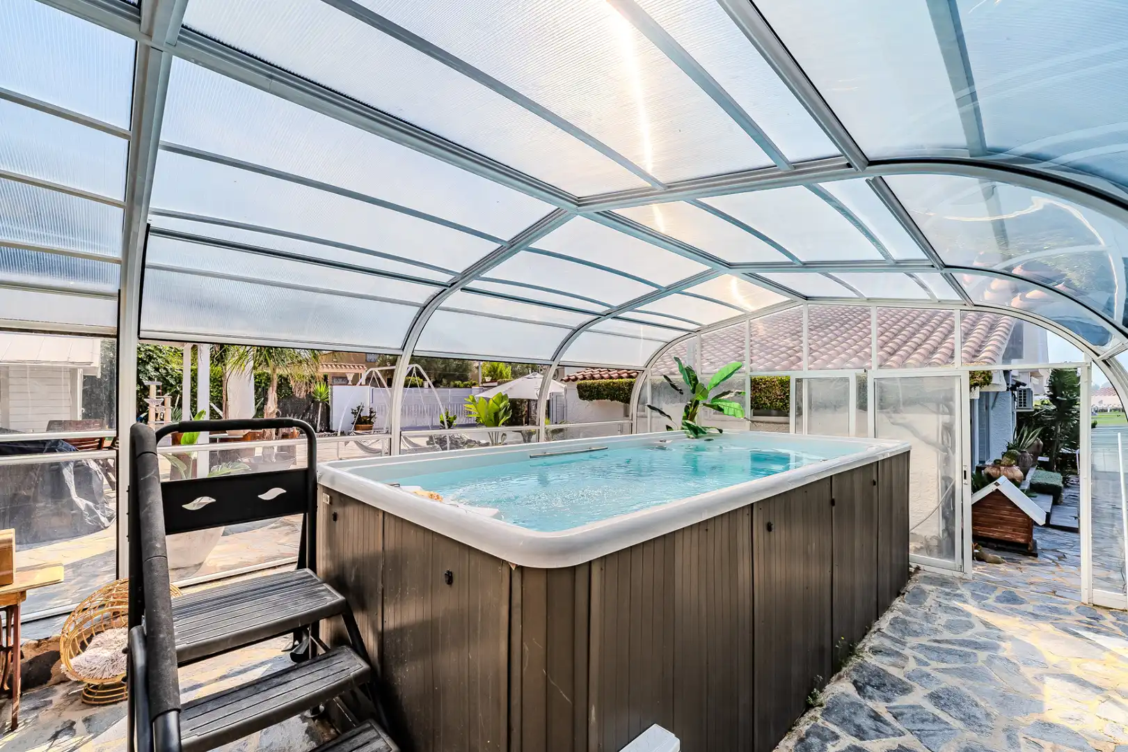 Piscina de Casa o xalet en venda en L'Ametlla de Mar  amb Aire condicionat, Calefacció i Jardí privat