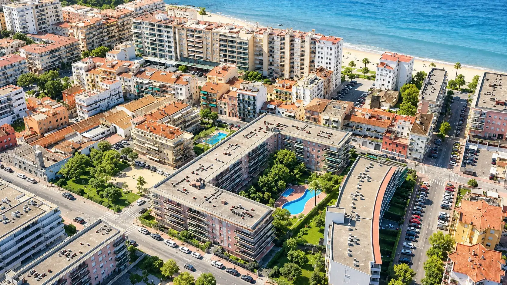 Vista exterior de Apartament en venda en Calonge i Sant Antoni amb Aire condicionat, Calefacció i Terrassa