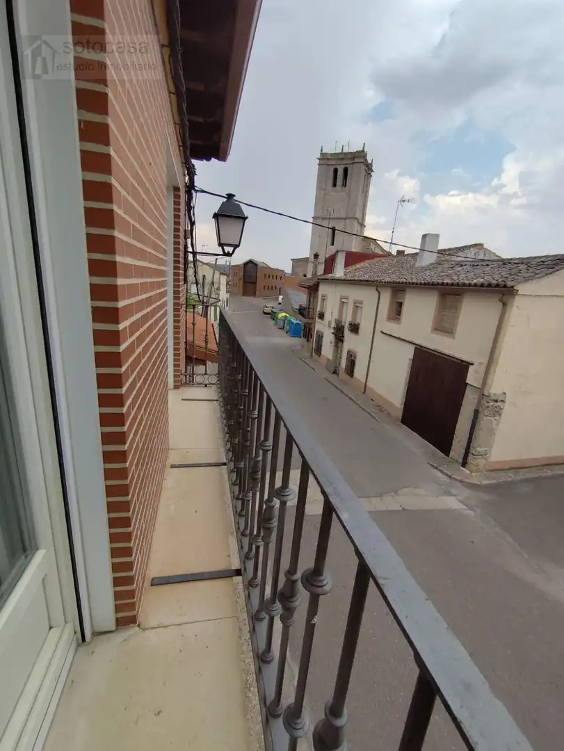 Balcony of Detached homes for sale in Esguevillas de Esgueva  with Heating, Terrace and Furnished