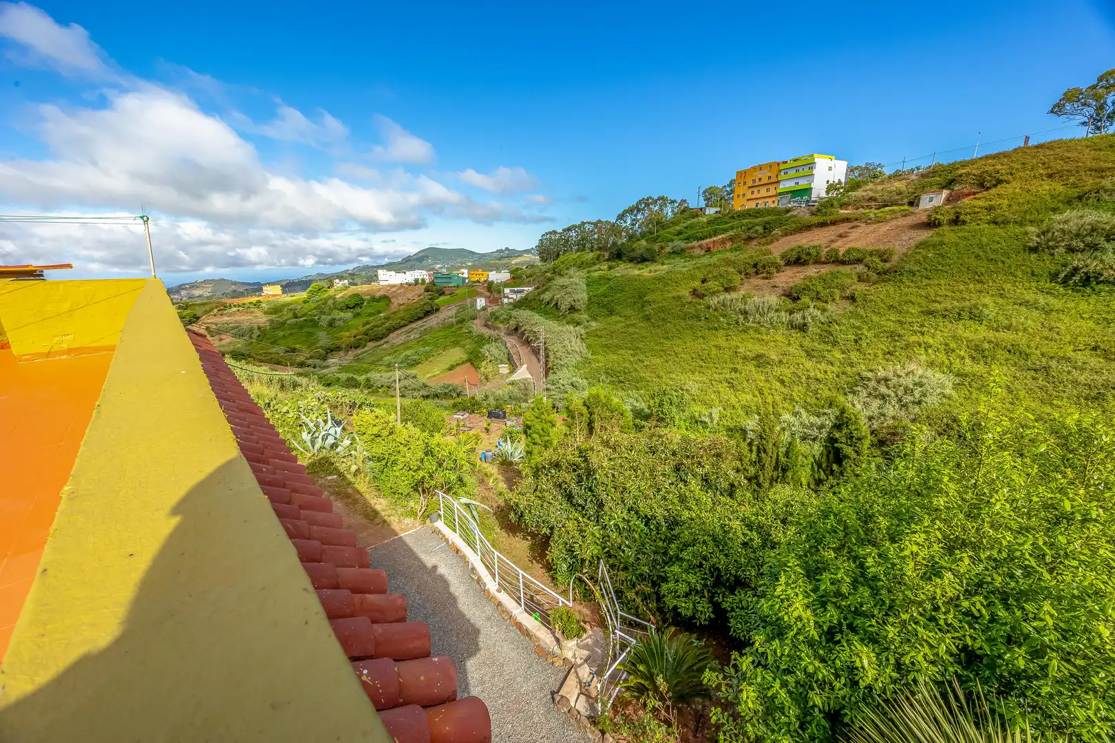 Exterior view of Houses for sale in Santa María de Guía de Gran Canaria  with Private garden, Terrace and Storage room