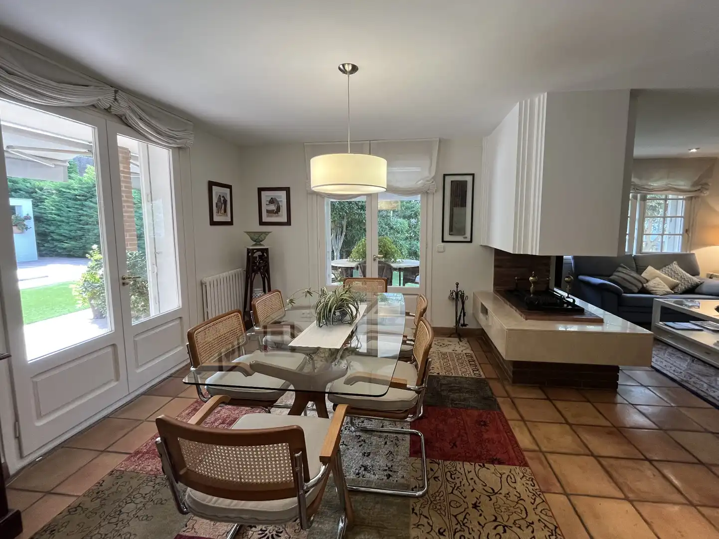 Dining room of Houses for sale in Girona  with Air Conditioner, Heating and Private garden