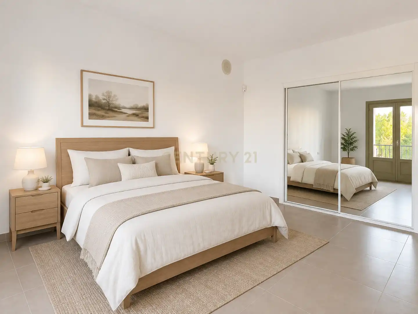 Bedroom of Apartments for rent in Benalmádena  with Air Conditioner, Private garden and Swimming Pool