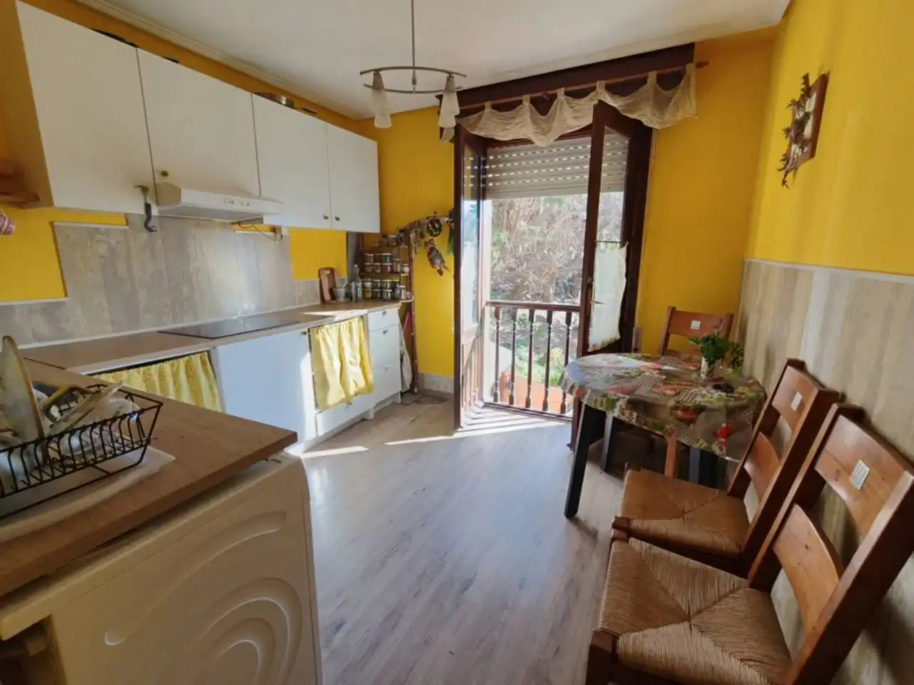 Cuina de Casa o xalet en venda en Muskiz amb Jardí privat i Terrassa