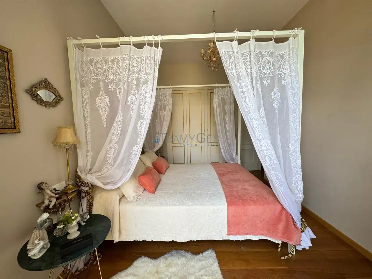 Schlafzimmer von Wohnungen zur Miete in Mondariz-Balneario mit Heizung und Möbliert