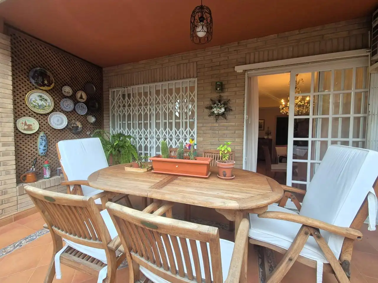 Terrassa de Casa o xalet en venda en Alicante / Alacant amb Aire condicionat, Jardí privat i Terrassa