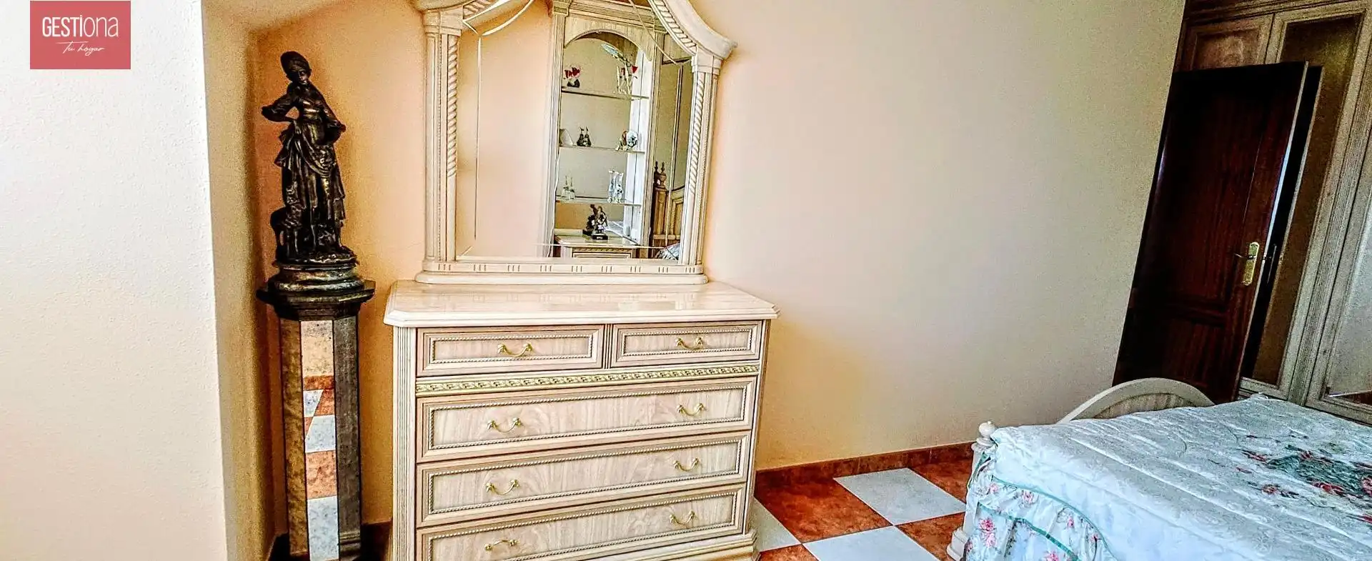 Bedroom of Ground floor for sale in Noja  with Heating, Terrace and Furnished