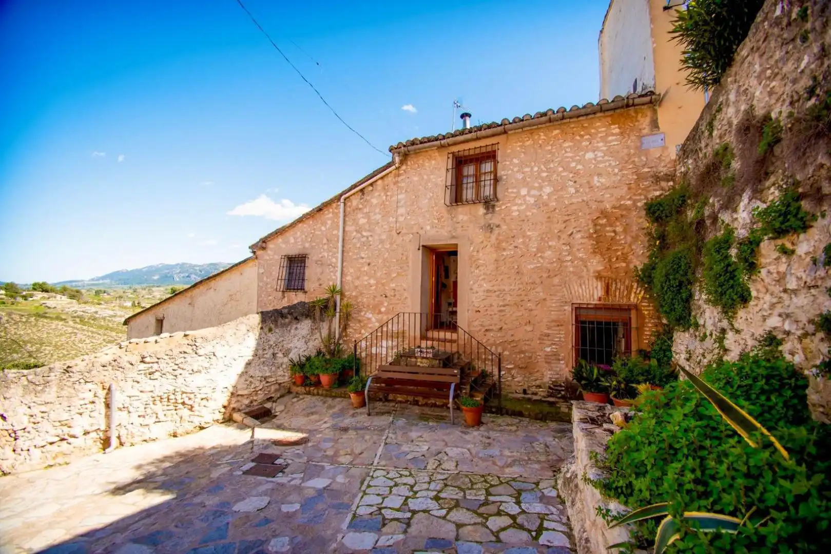 Exterior view of Detached homes for sale in Bocairent  with Terrace