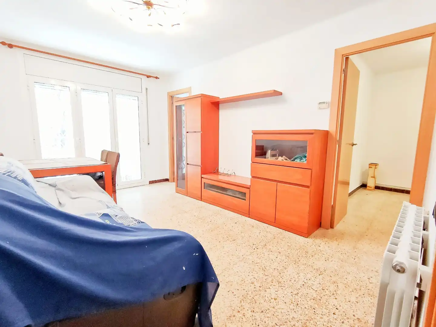 Sala de estar de Piso en venta en Barcelona con Balcón