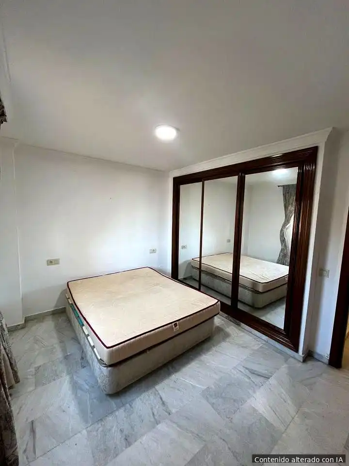 Bedroom of Flat for sale in Málaga  with Terrace and Furnished