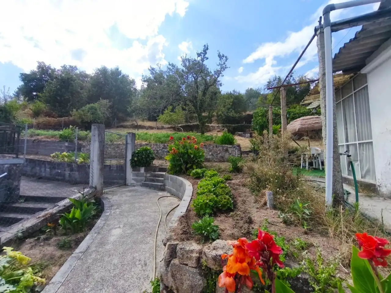 Jardí de Finca rústica en venda en Barbadás amb Calefacció, Jardí privat i Moblat