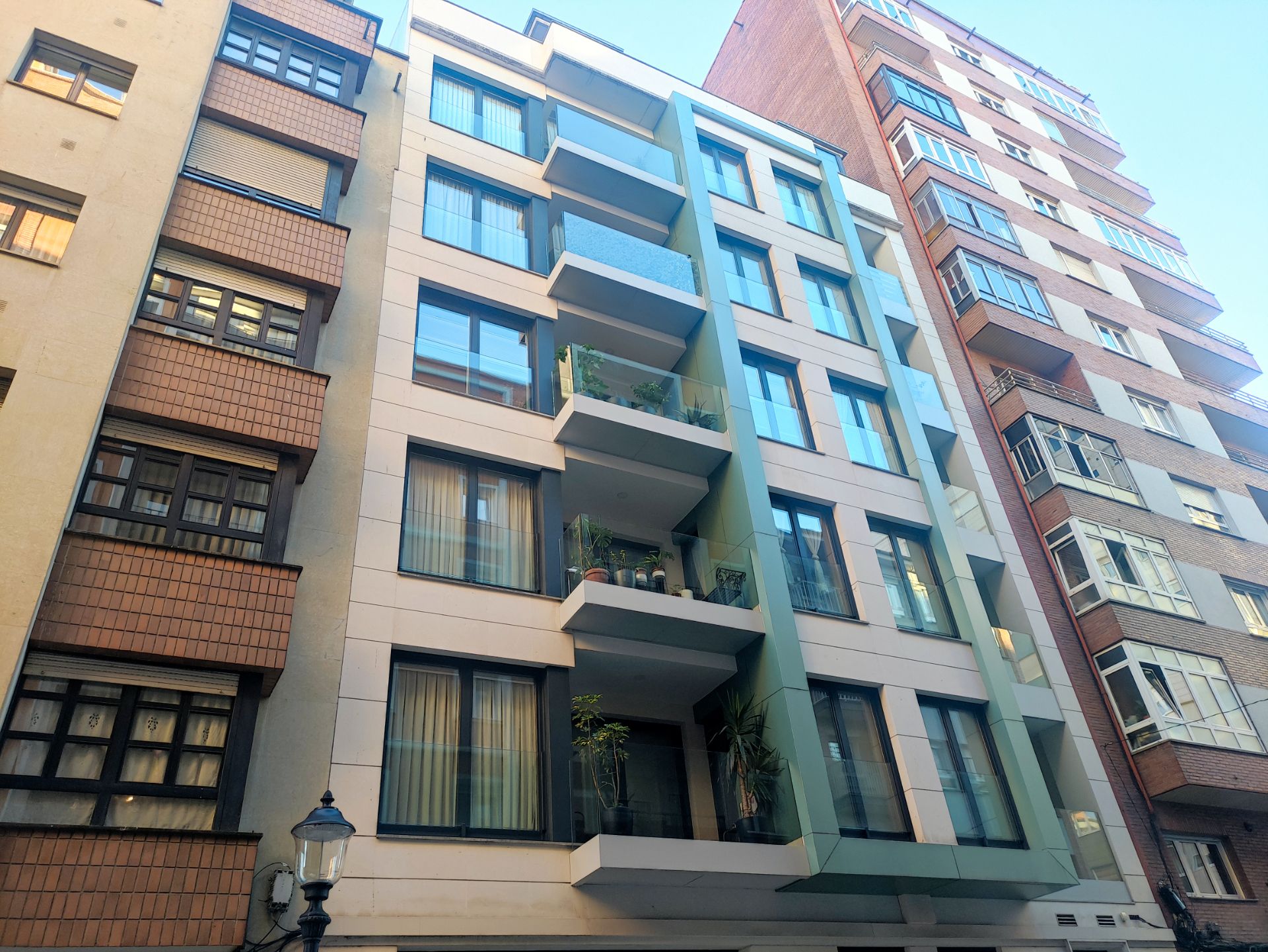 Exterior view of Attic for sale in Gijón   with Heating, Terrace and Storage room