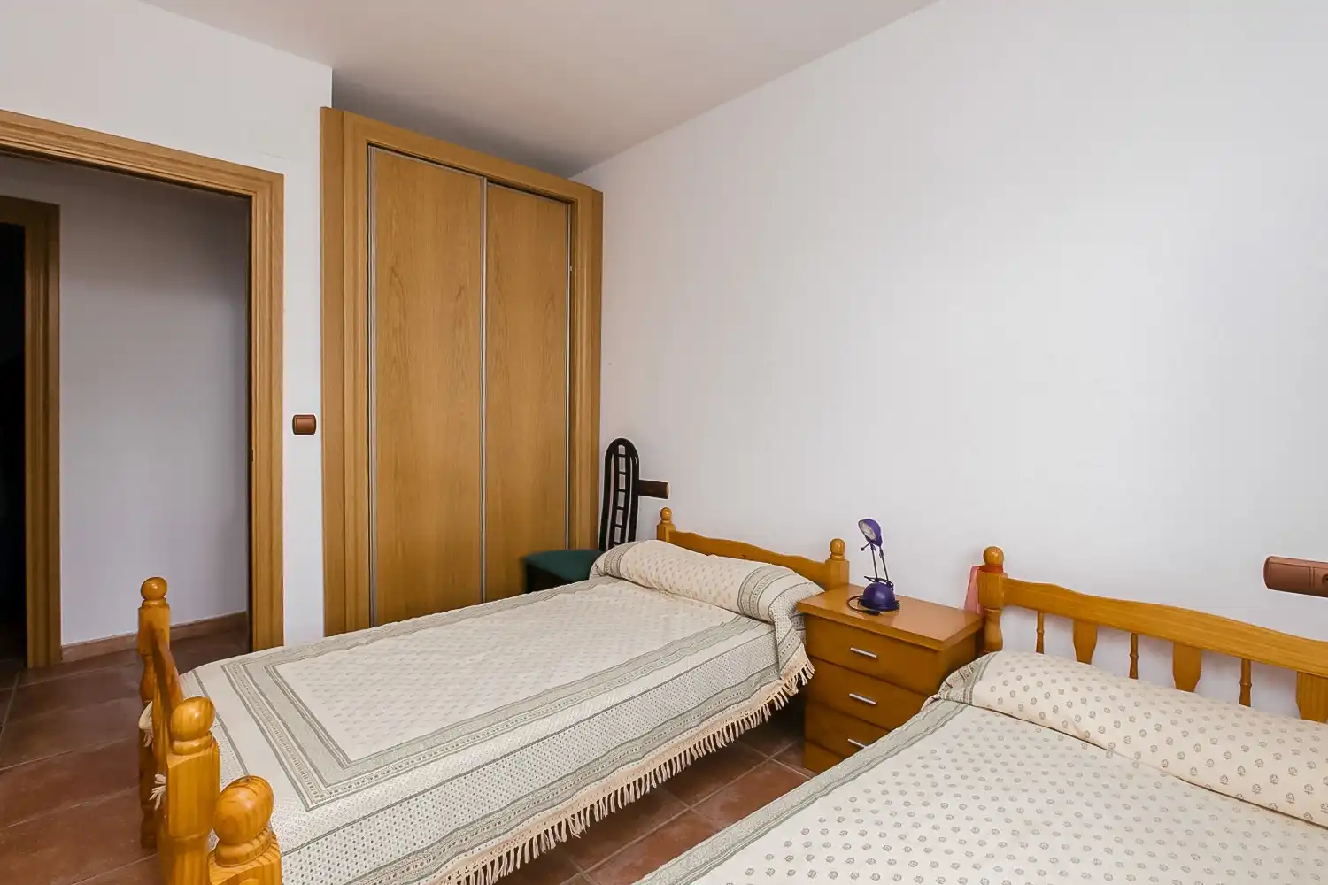 Dormitori de Casa o xalet en venda en Purullena amb Aire condicionat, Jardí privat i Terrassa