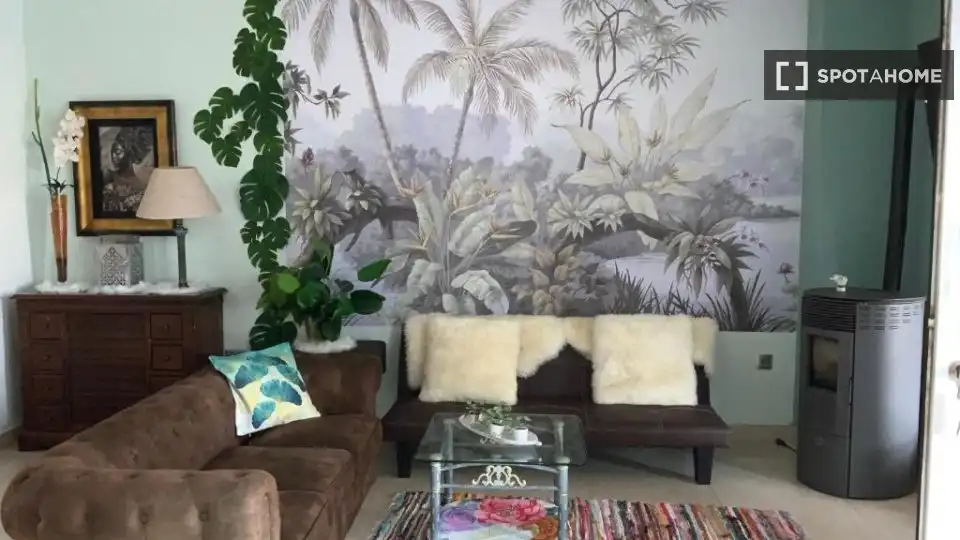 Living room of Flat for rent in Cullera  with Air Conditioner, Heating and Furnished
