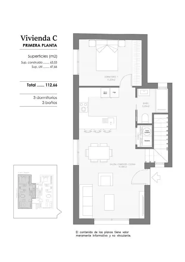 Apartment mit Terrasse zum Verkauf in Benejúzar, imagen 8