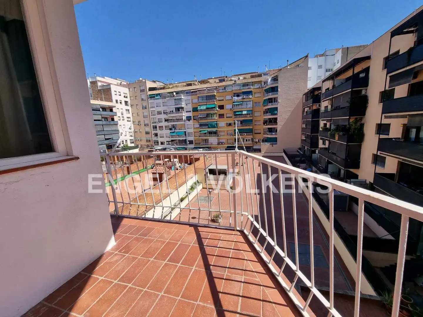 Terrasse von Wohnung zur Miete in Barcelona mit Klimaanlage, Heizung und Parkett