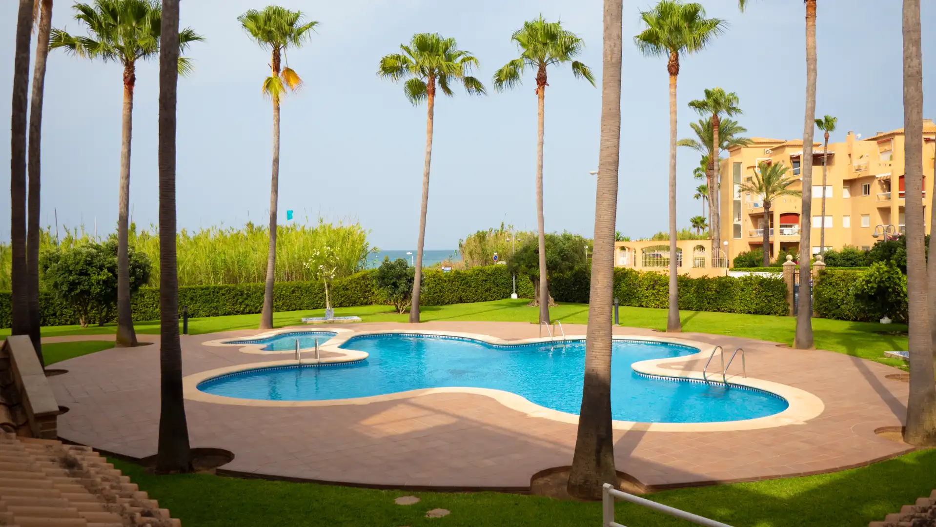 Swimming pool of Apartments for sale in Dénia  with Air Conditioner, Heating and Terrace