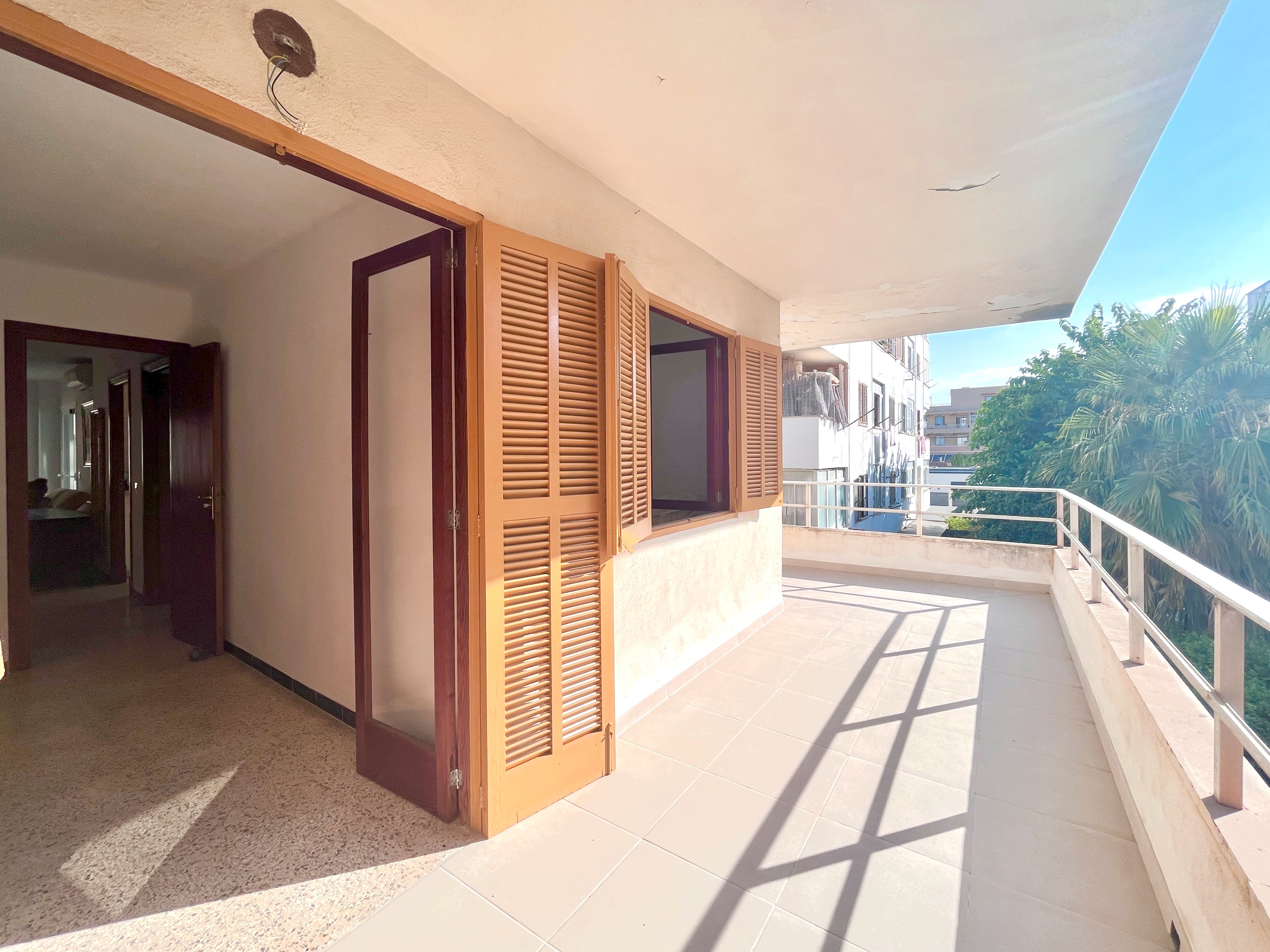 Terrassa de Apartament de lloguer en  Palma de Mallorca amb Aire condicionat