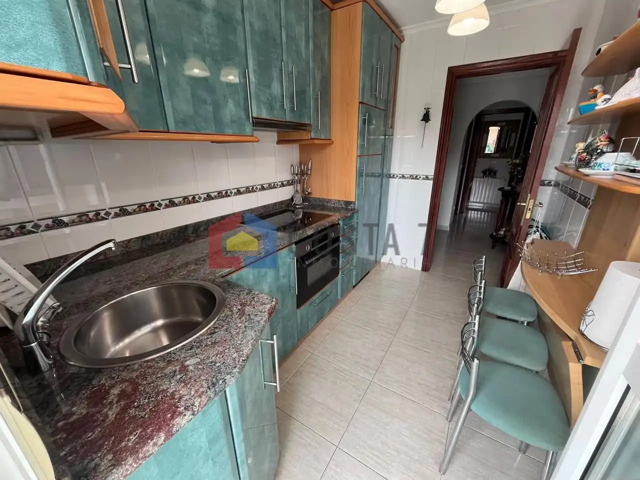 Cocina de Piso en venta en Noja con Calefacción, Terraza y Piscina comunitaria