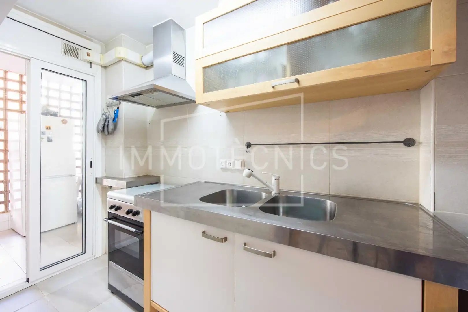Kitchen of Flat for sale in Caldes d'Estrac  with Private garden, Terrace and Balcony