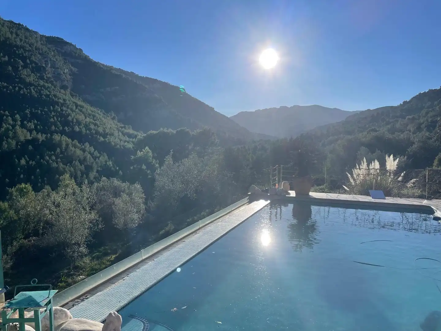 Swimming pool of Country homes for sale in Castell de Castells  with Air Conditioner, Heating and Private garden