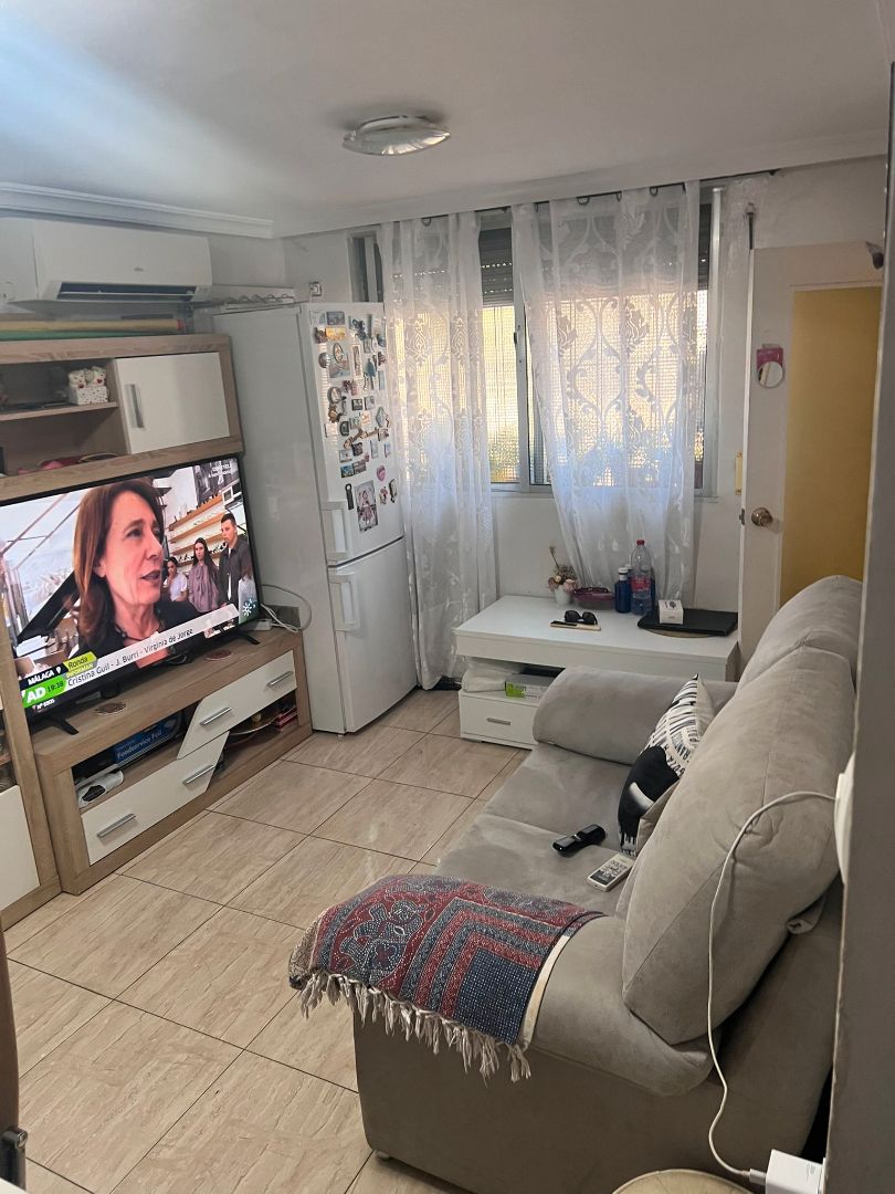 Sala de estar de Piso en venta en  Sevilla Capital con Aire acondicionado y Amueblado