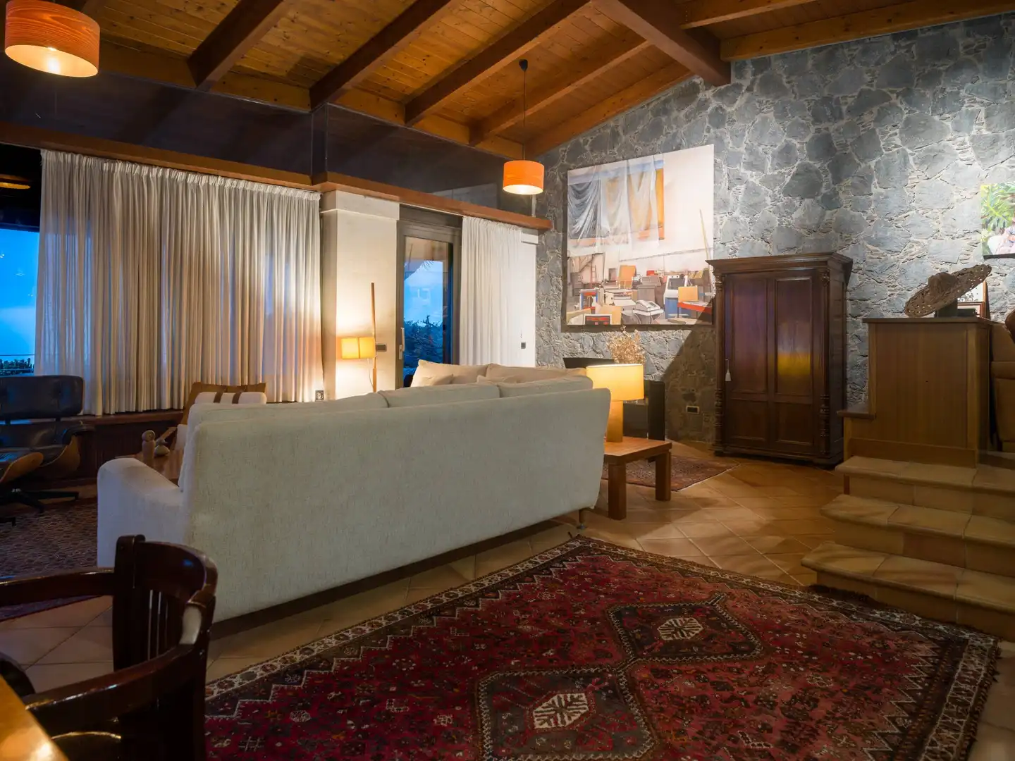 Sala de estar de Casa o chalet en venta en Tacoronte con Calefacción, Jardín privado y Terraza