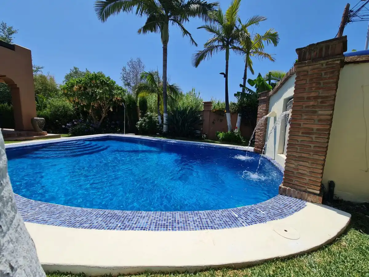 Swimming pool of Houses for rent in Estepona  with Private garden and Swimming Pool