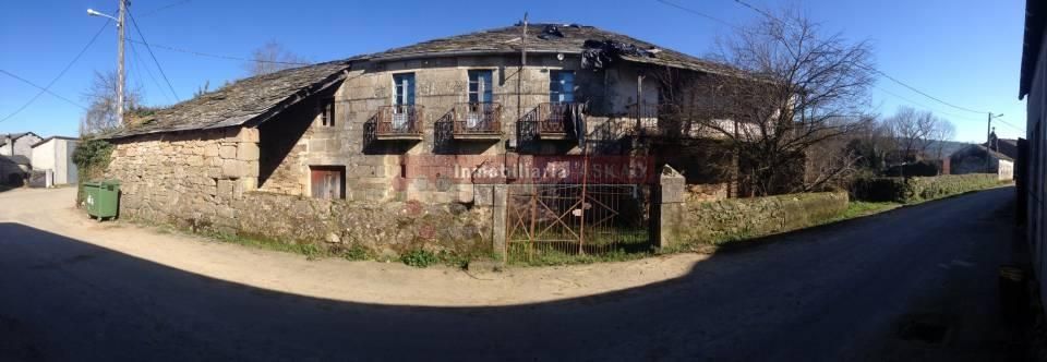 Exterior view of Country house for sale in Láncara  with Terrace, Oven and Balcony