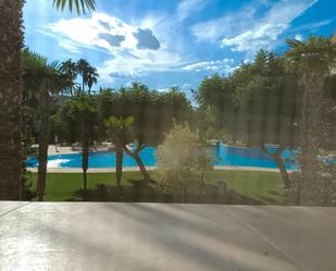 Piscina de Casa adosada en venda en La Pobla de Farnals amb Aire condicionat, Terrassa i Balcó