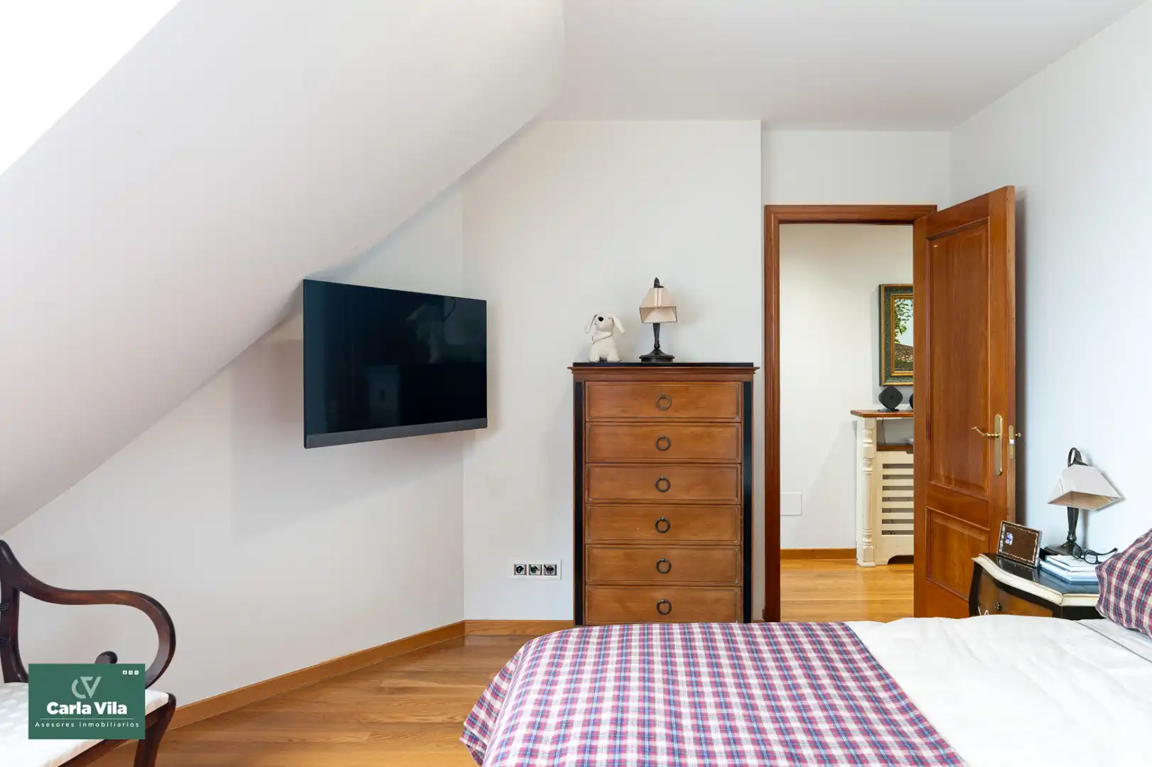 Dormitori de Dúplex en venda en Lugo amb Calefacció, Parquet i Terrassa