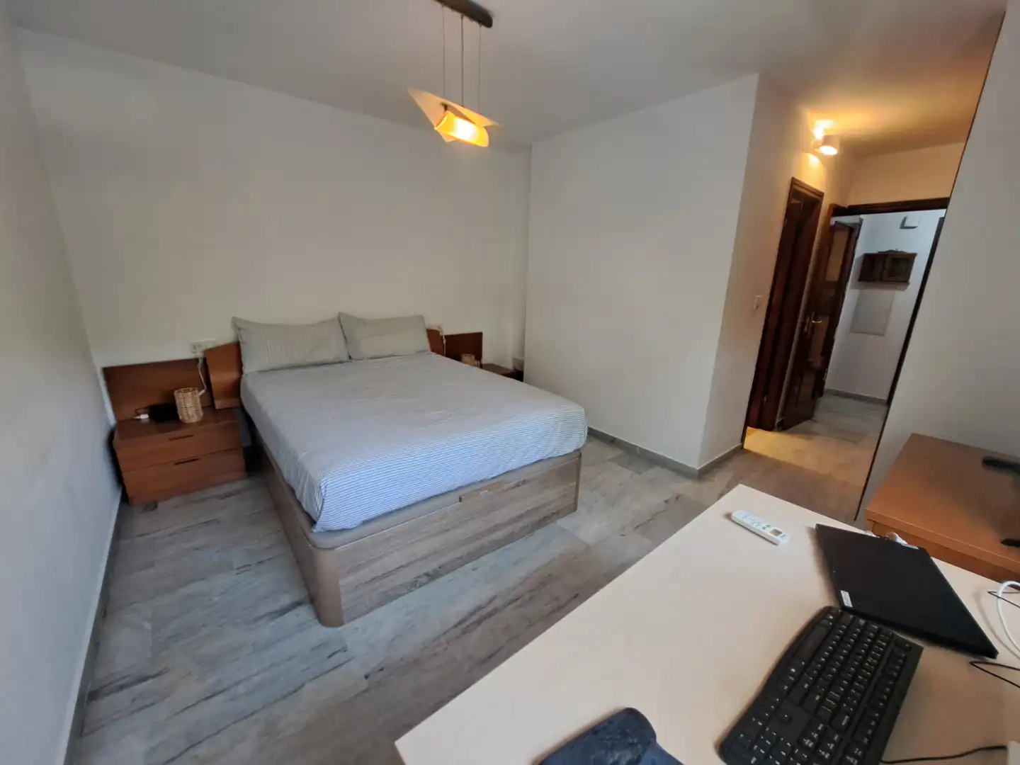 Bedroom of Flat for rent in Marbella  with Air Conditioner, Heating and Terrace