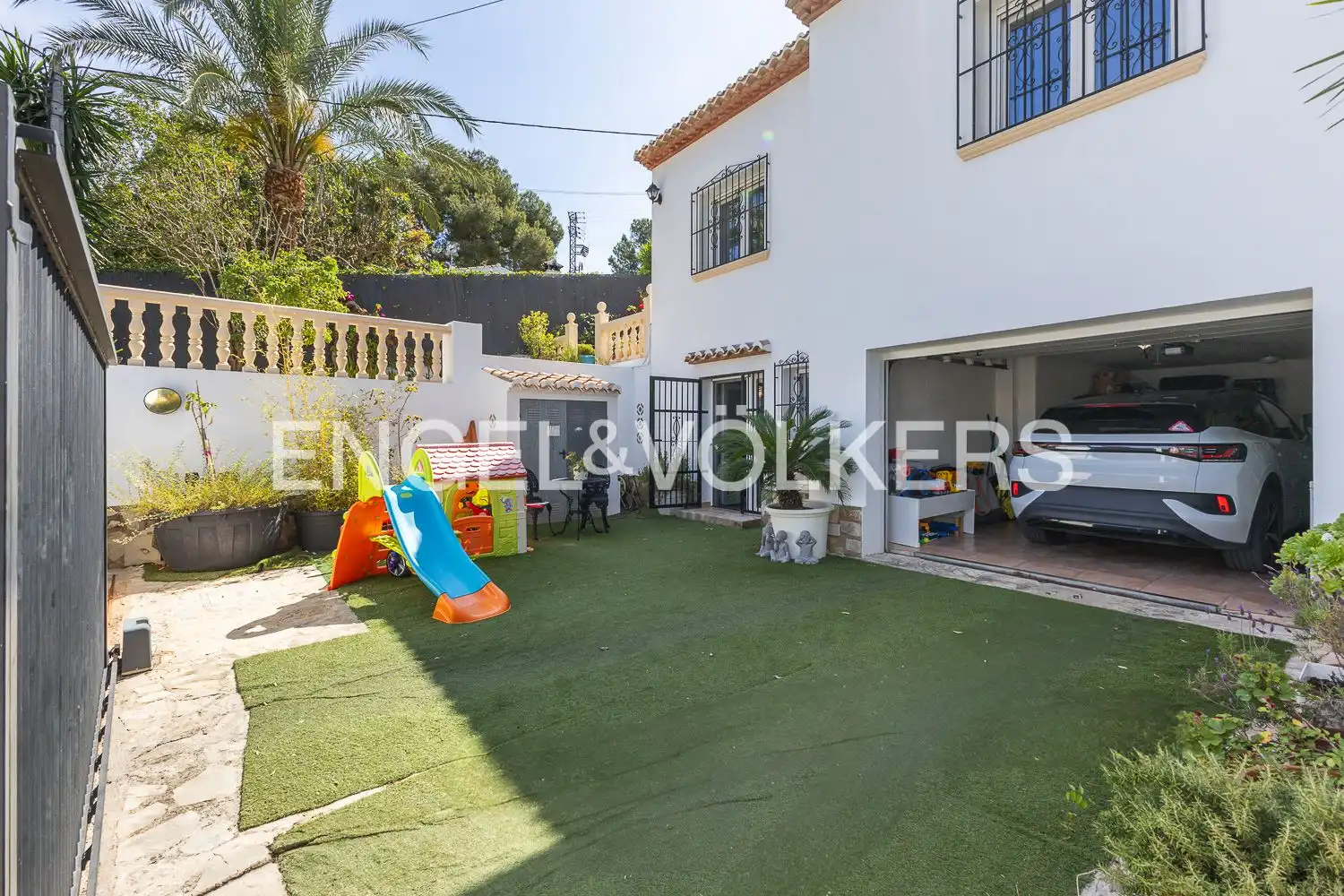 Vista exterior de Finca rústica en venda en Jávea / Xàbia amb Aire condicionat, Calefacció i Jardí privat