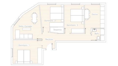 Foto 2 de Piso en venta en Calle Ciudad Jardín, La Charca, Miranda de Ebro