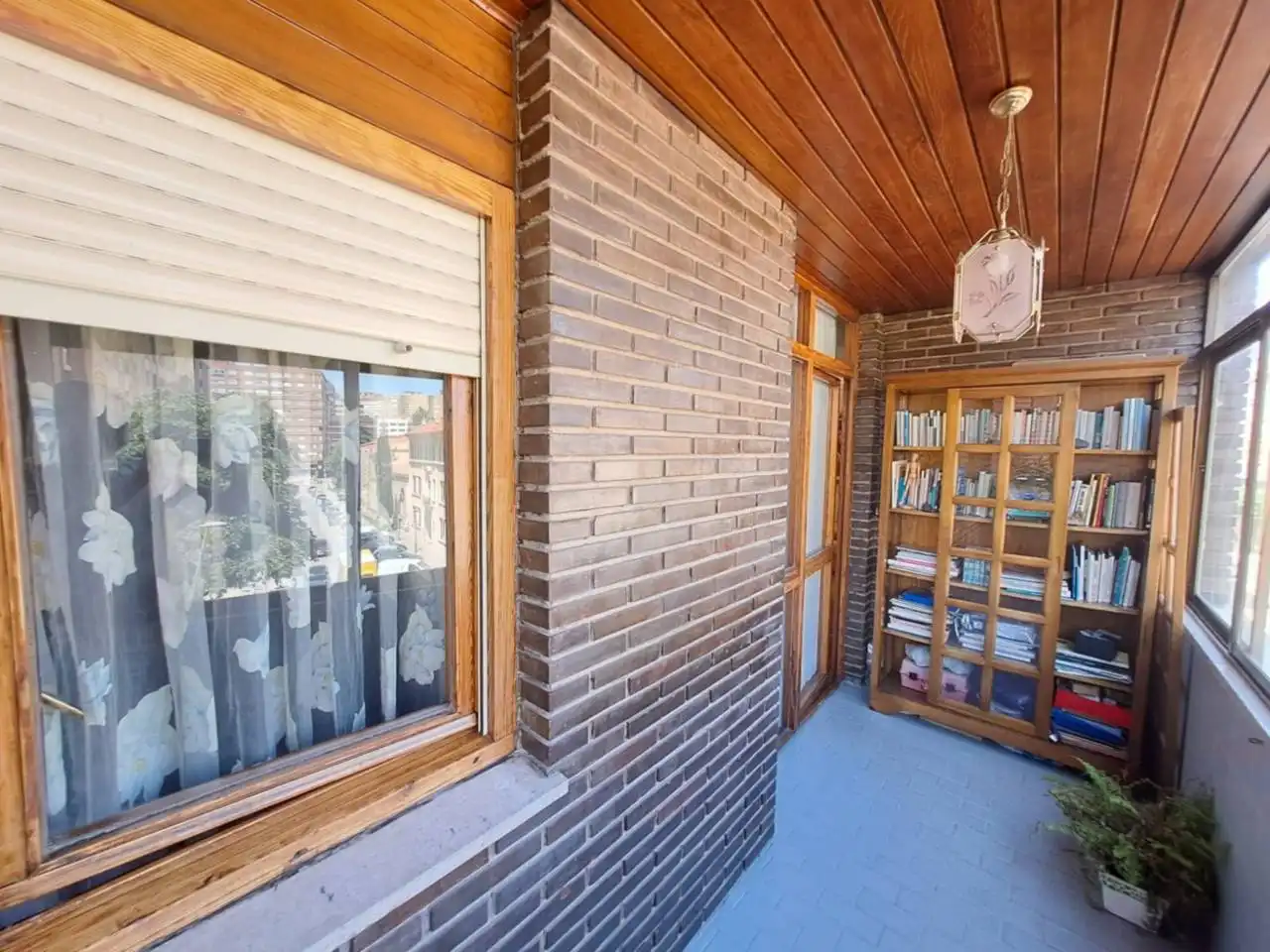 Balcony of Flat for sale in Burgos  with Heating, Terrace and Alarm