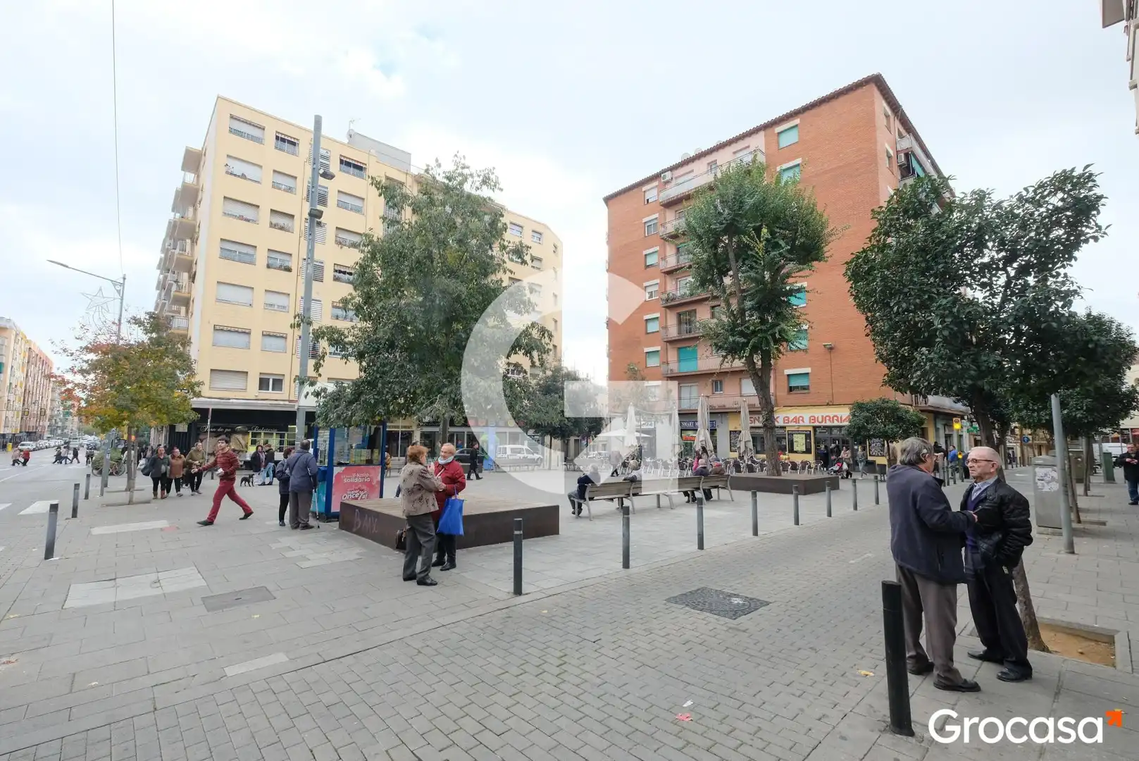 Exterior view of Flat for sale in Mataró  with Air Conditioner, Furnished and Oven