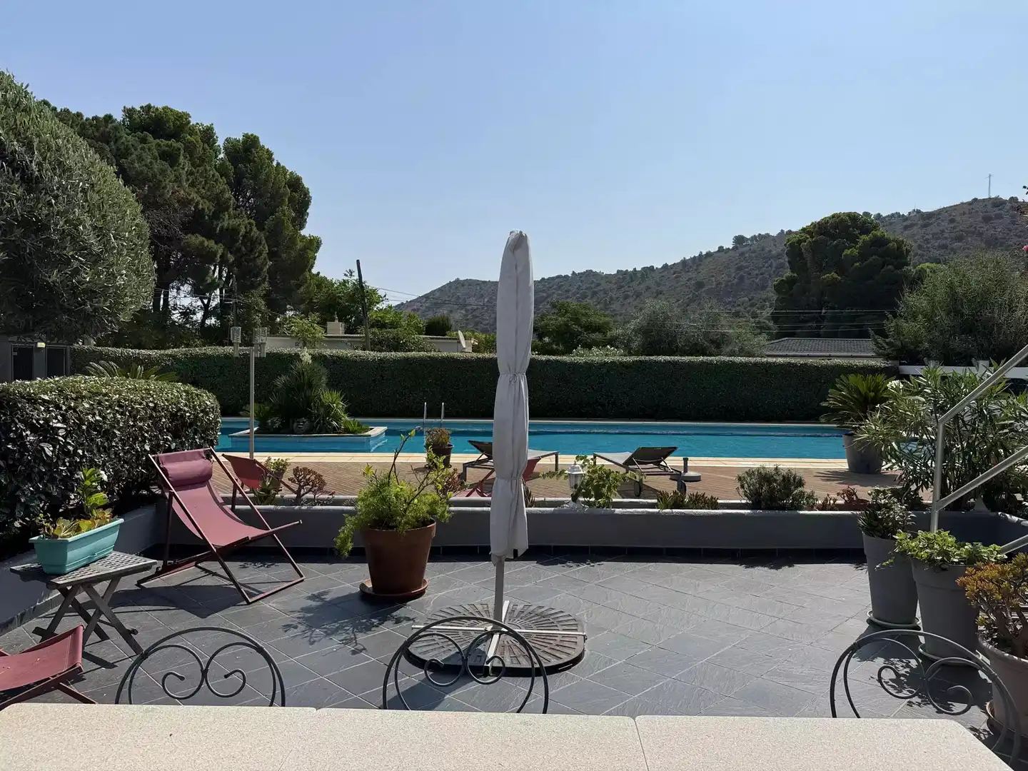 Piscina de Casa o xalet en venda en Colera amb Aire condicionat, Calefacció i Jardí privat