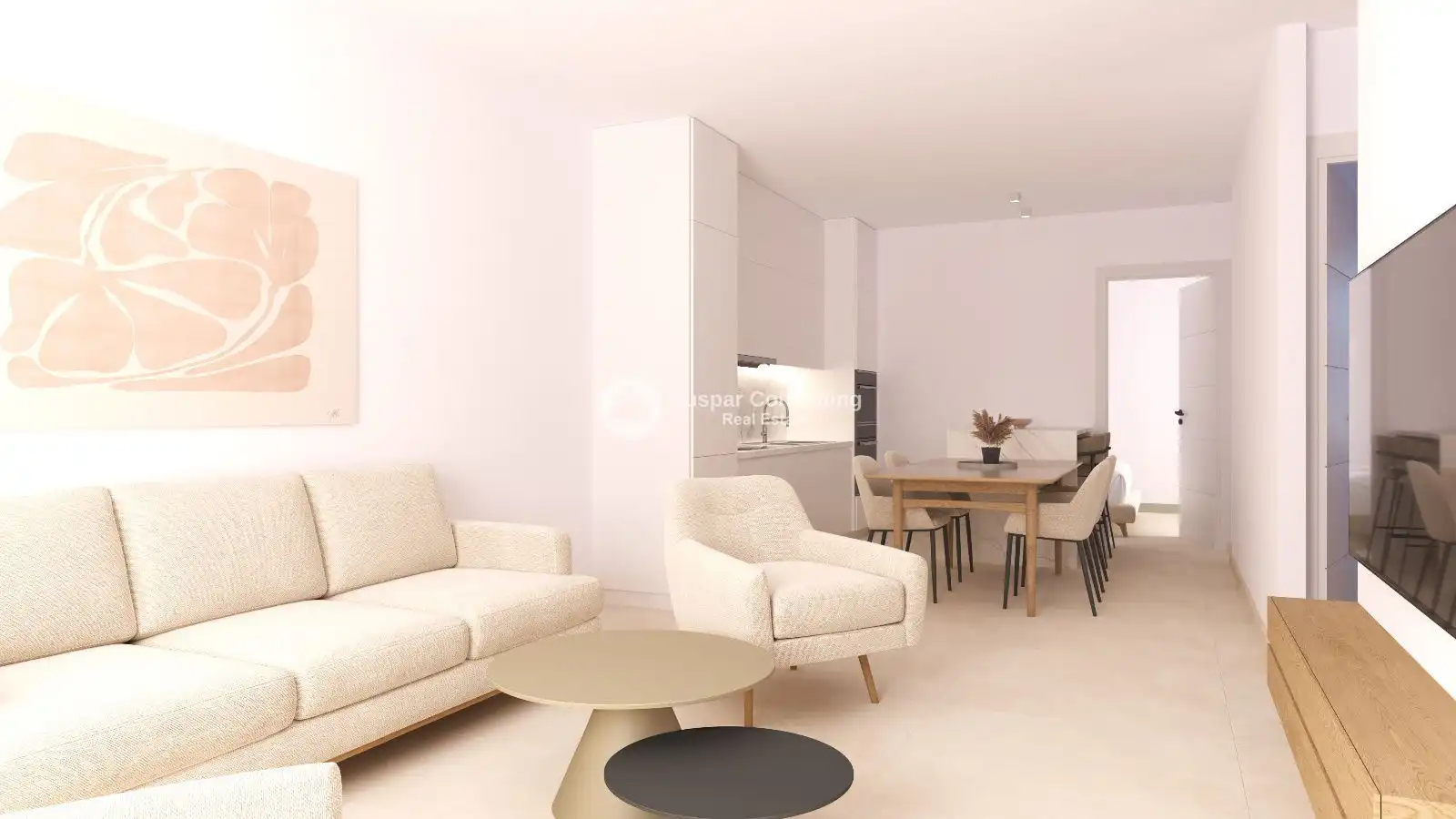 Sala de estar de Apartamento en venta en Torre-Pacheco con Calefacción, Terraza y Trastero