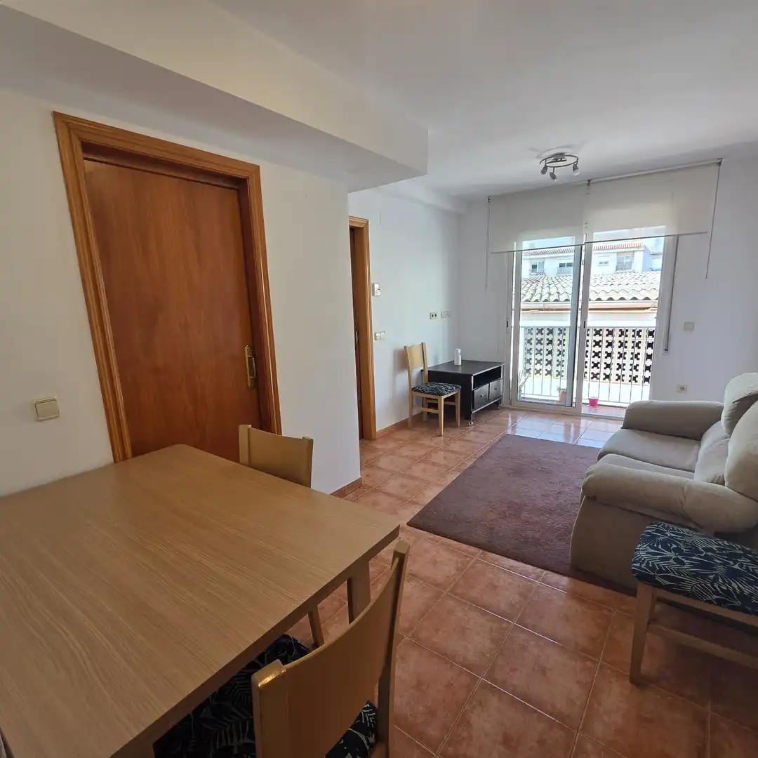 Sala de estar de Piso en venta en Blanes con Aire acondicionado, Calefacción y Amueblado