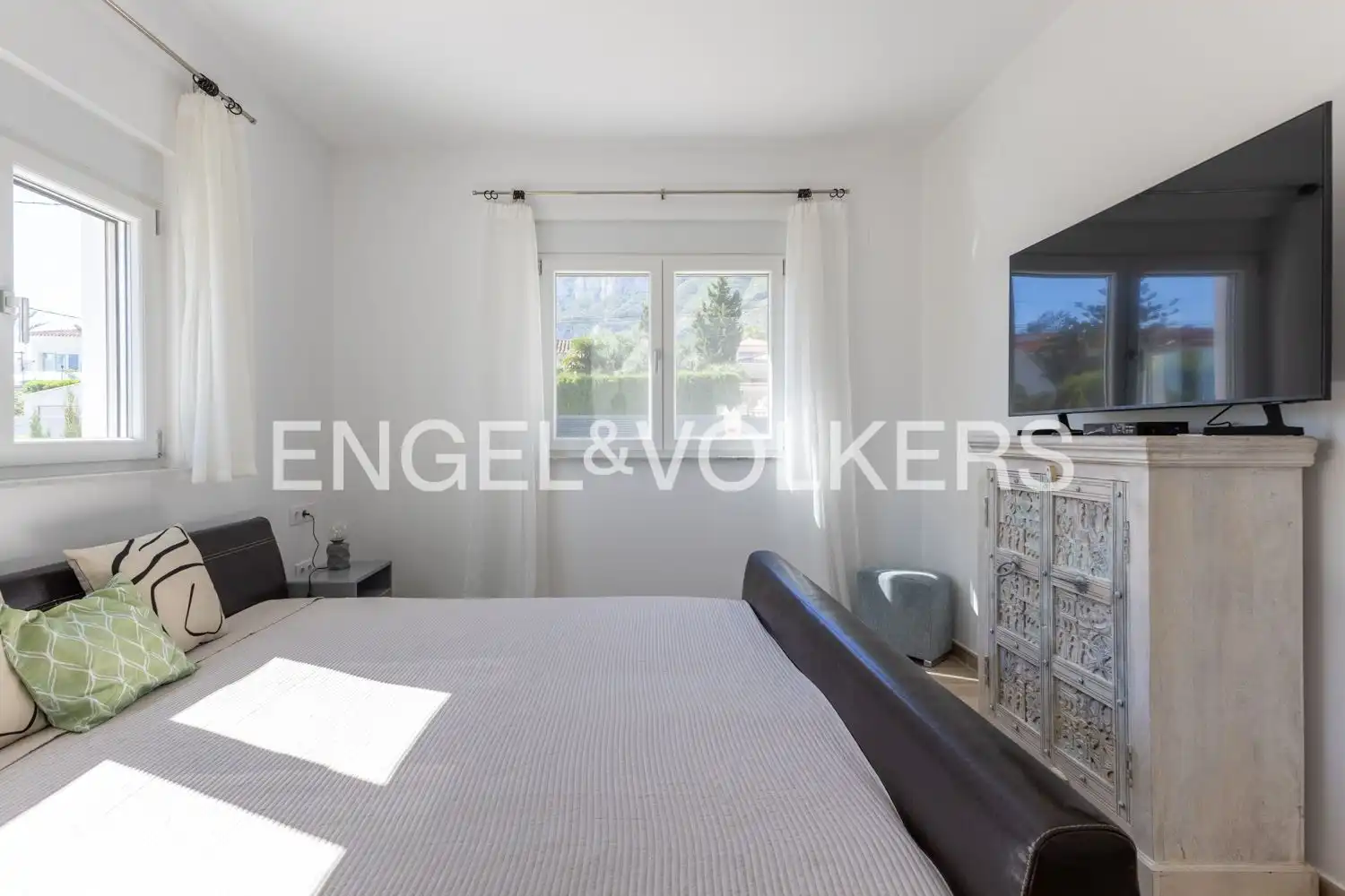 Bedroom of Houses for sale in Dénia  with Air Conditioner, Heating and Private garden