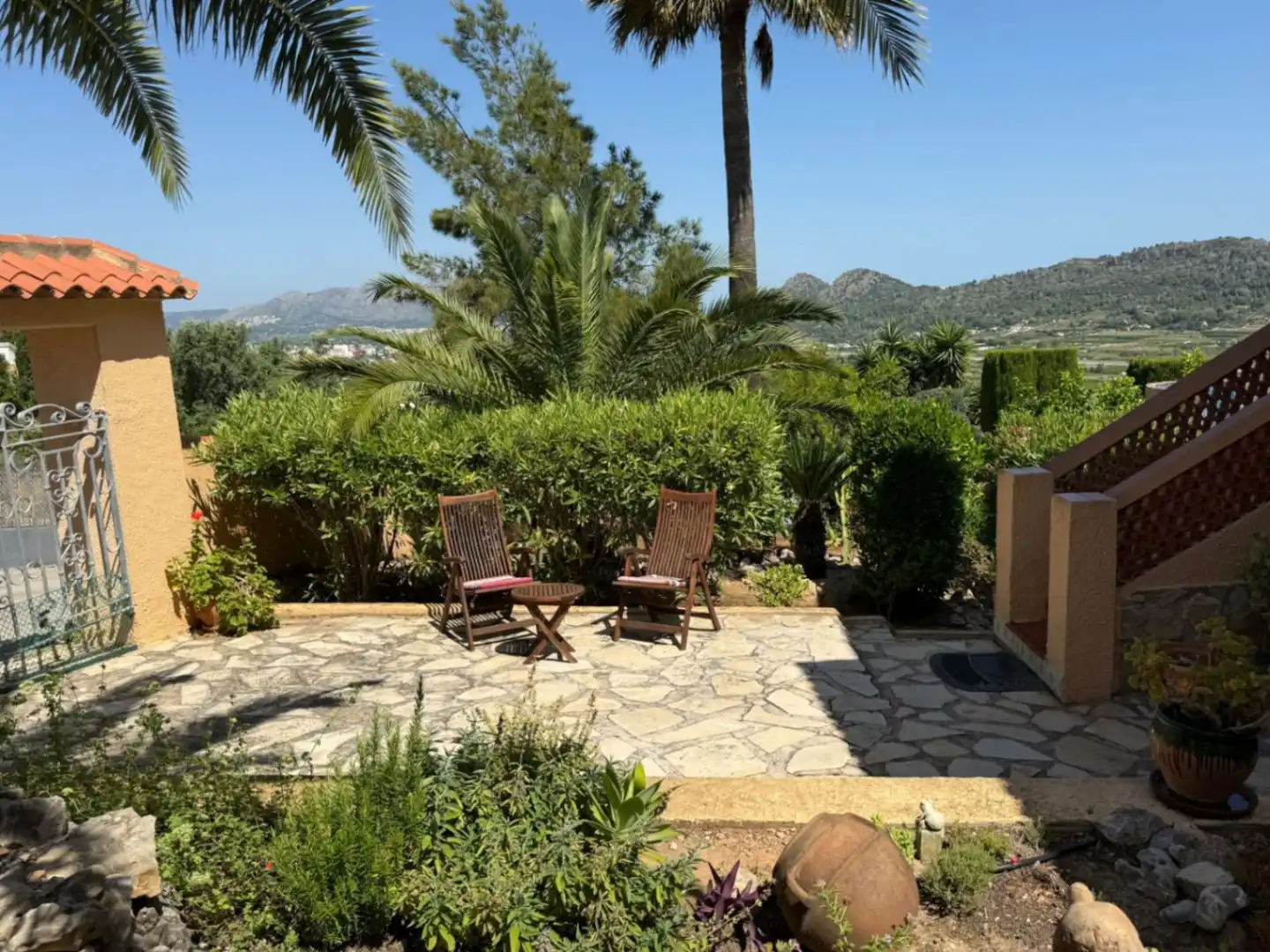 Terrasse von Haus oder Chalet zum Verkauf in Pedreguer mit Klimaanlage, Heizung und Privatgarten